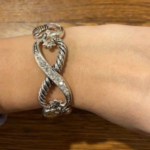 Brighton heart/ infinity bracelet